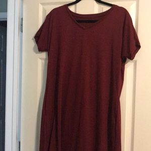 Never worn! 3/4 length t-shirt dress